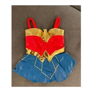 Wonder Woman Dog Costume Size Small Halloween